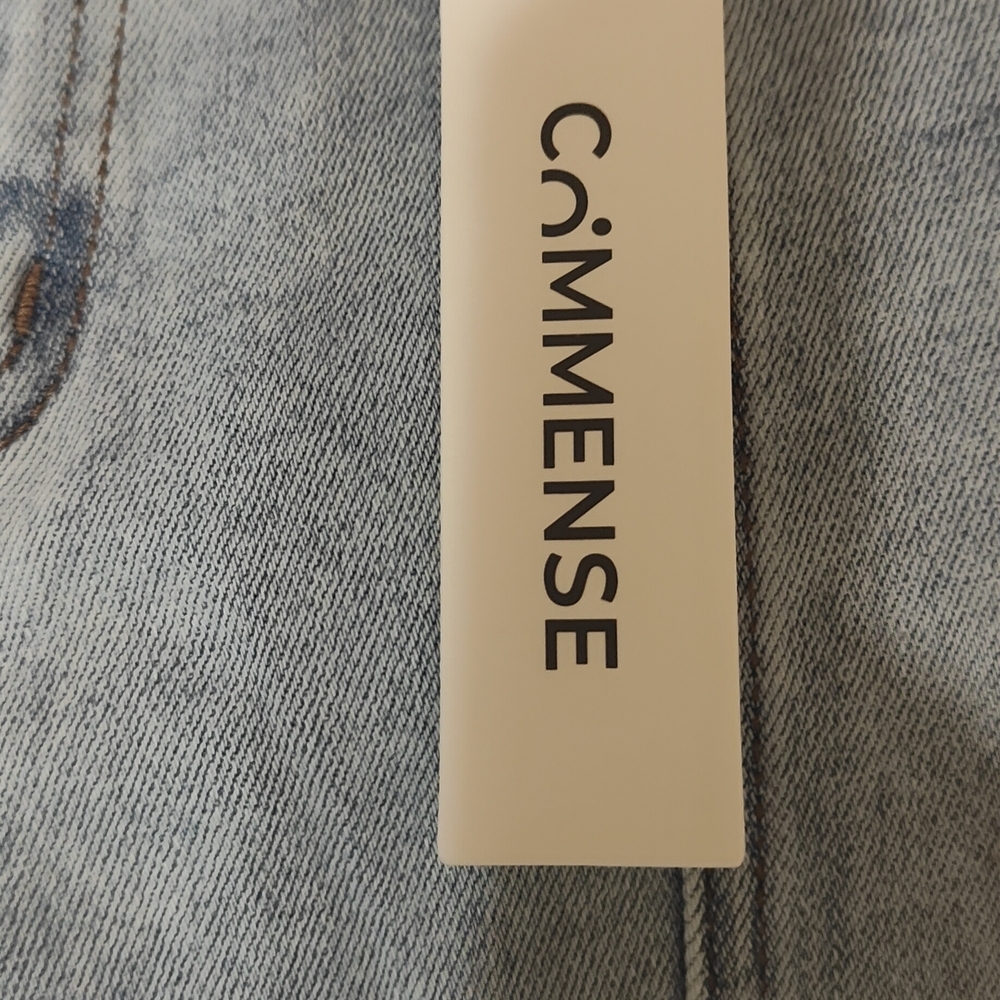 Commense High Rise Light Blue Jeans - Picture 2 of 9